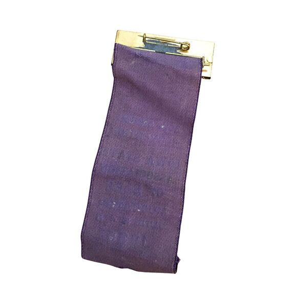 Vintage 1935 Iowa Elks Convention Ribbon - 30th Annual, Muscatine - Picture 2 of 2